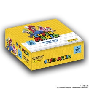 Super Mario Trading Card Collection - Boîte de 18 pochettes (cover)